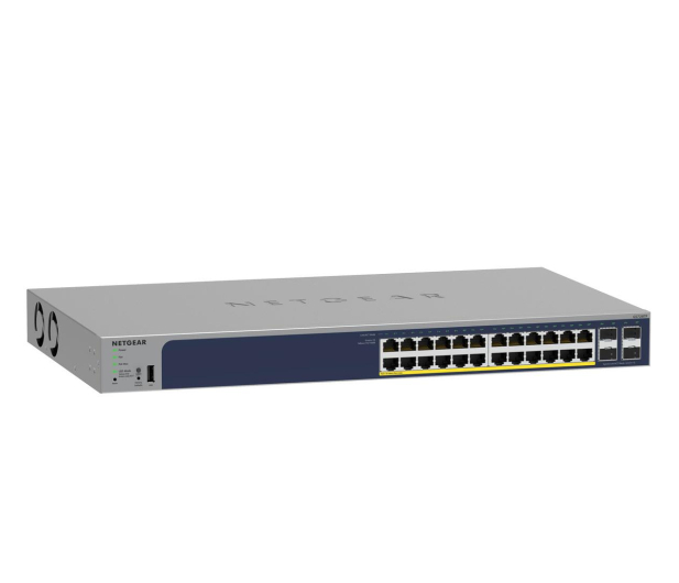 NETGEAR Smart 24xGE PoE 4xSFP GS728TP-300EUS - 1246060 - zdjęcie 3